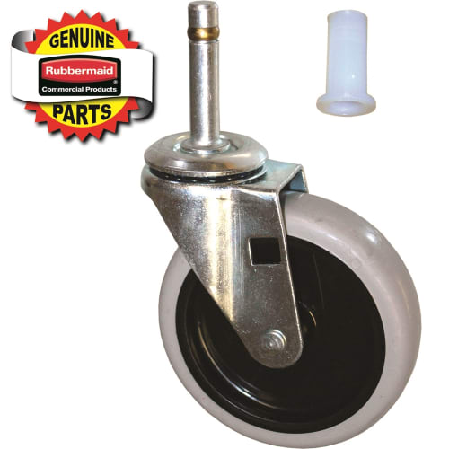 Rubbermaid 4 Inch Swivel Caster With Insert